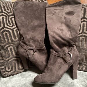 Impo Ozzie Dark Brown Heeled Boots